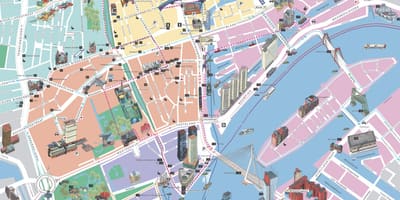 Rotterdam en el mapa