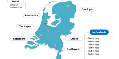 Rotterdam, holanda mapa