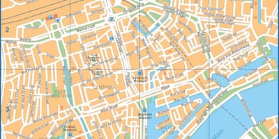 Mapa de Rotterdam calle 